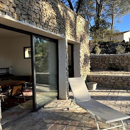 Au Cabanon Villa Pourrieres Exteriör bild